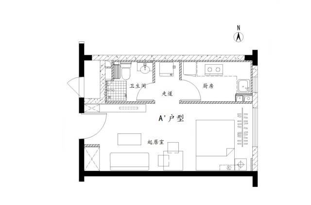 西砂西区公租房户型图图片