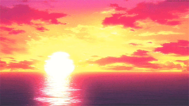 太阳升起的动图 gif图片