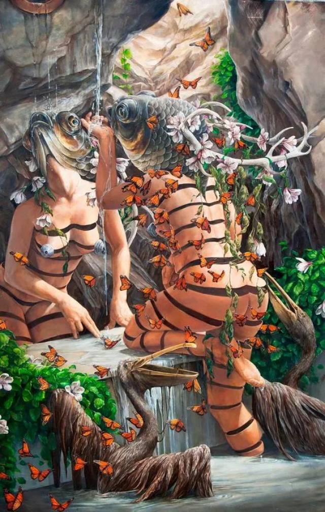 faith yata-笔下的野生迷幻世界