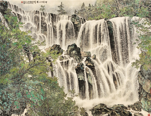 国家典藏:山水画名家王树嘉作品鉴赏