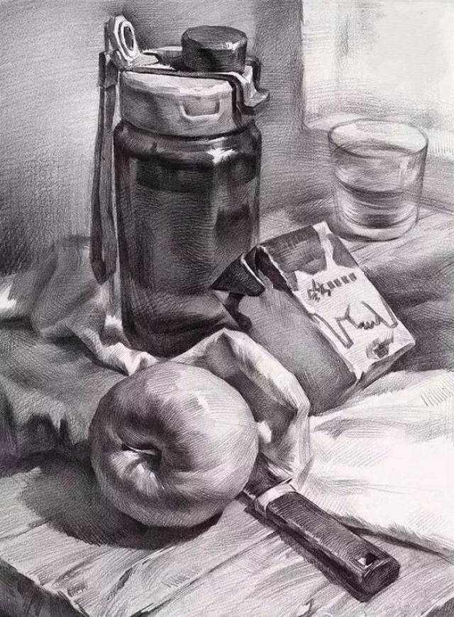 教程｜快速提高素描静物画面的13个小技巧，赶紧学起来_搜狐网