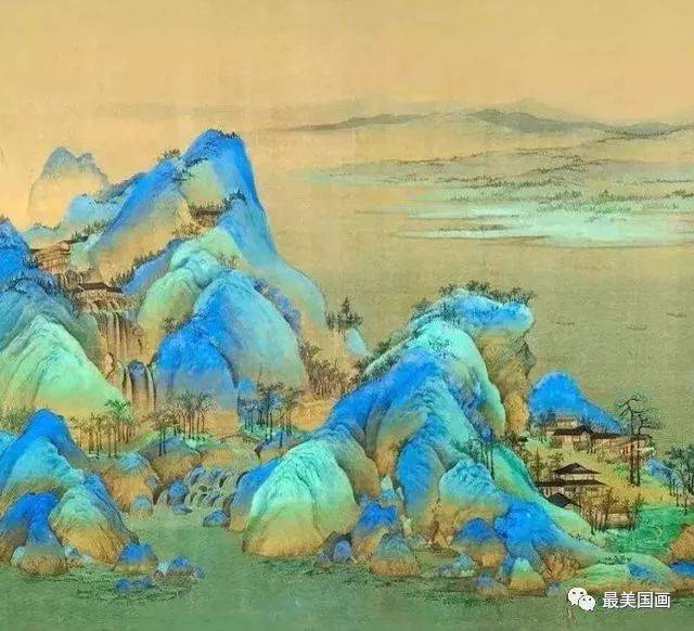 青綠山水圖