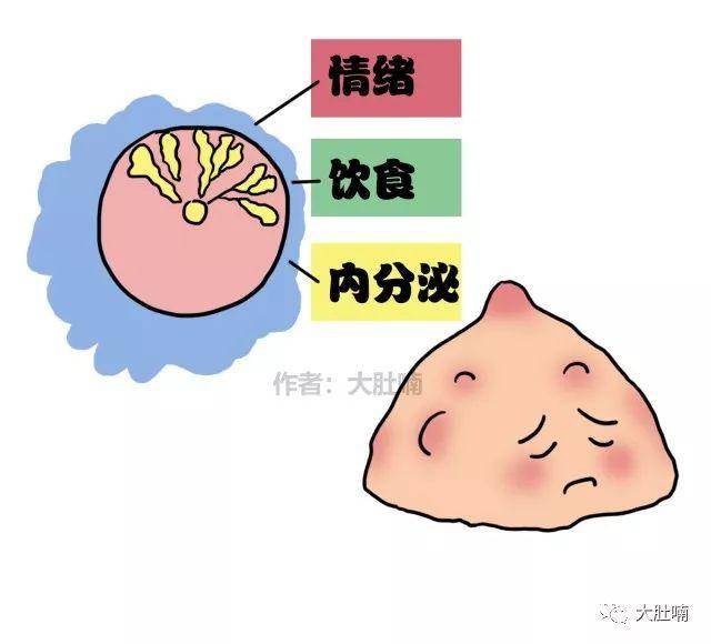 虽然乳房变得更大了,但也胀得更疼了 乳腺增生的病因并不是很明确 而