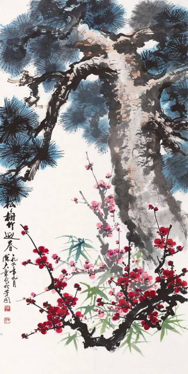 画坛大家|陈大章人物,花鸟,山水画合辑(110幅)