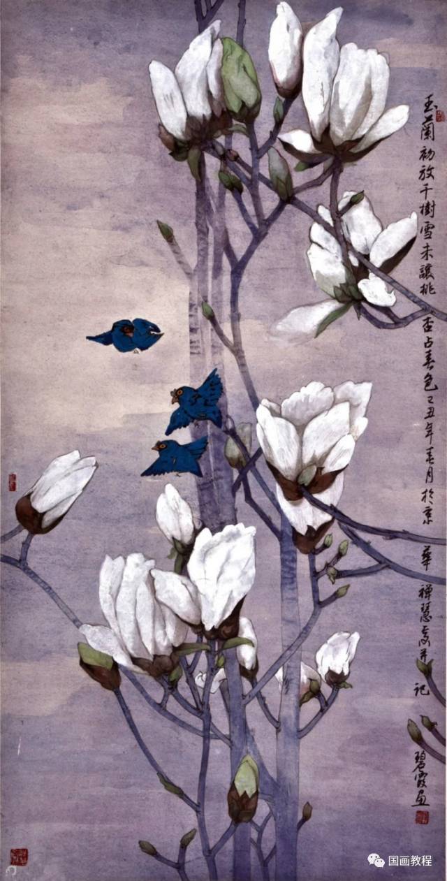 花鸟名家李碧霞水墨画(精美绝伦~)