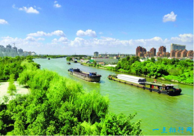 世界上最长的运河 京杭大运河1797公里 由250