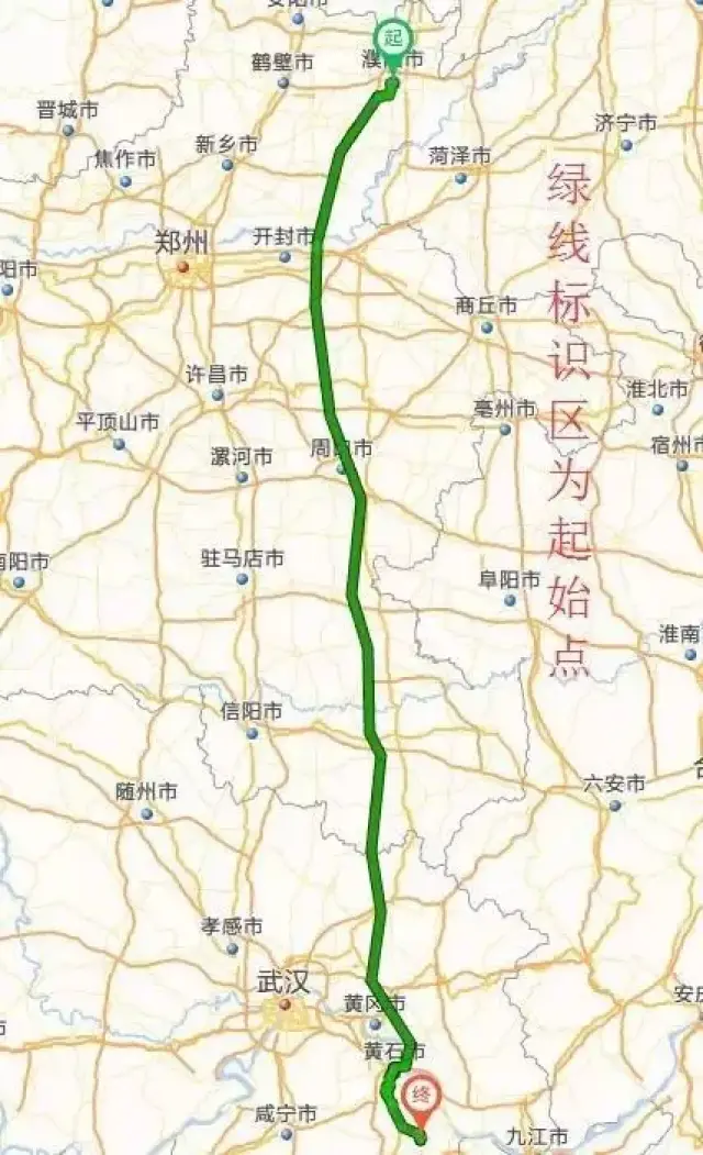 濮阳至卫辉高速公路的起点位于濮阳县文留镇西北,接濮阳至阳新高速