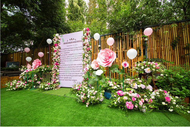 个性化婚礼系列之庭院式小清晰