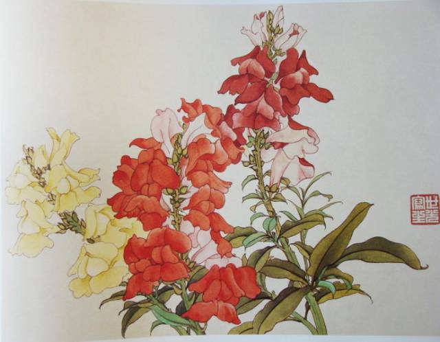 荣宝斋工笔花卉画谱,值得珍藏!