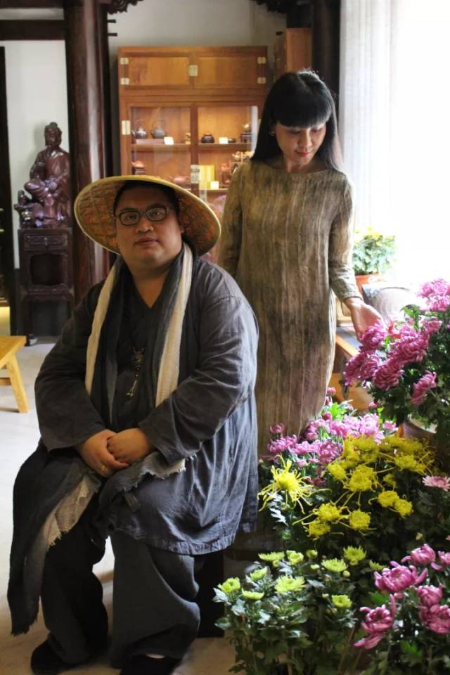 茶人冷雪—"善因华道"中国式唯美插花课程