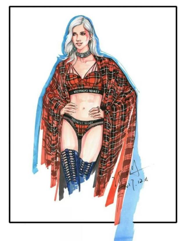 时装手绘 | 维密秀