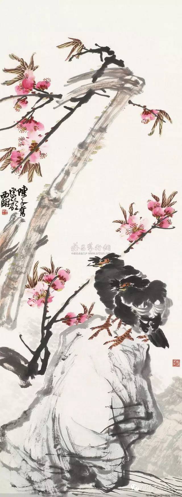 从白描到创作陈子奋花鸟画合集