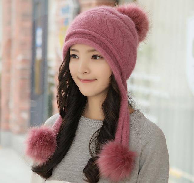 保暖又时髦的毛线帽你的脸型适合吗?