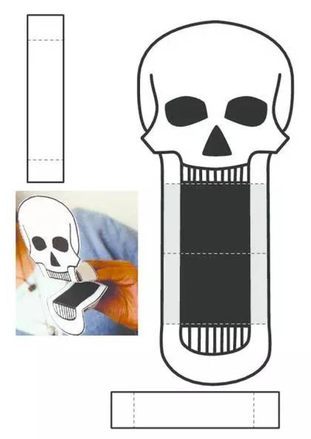 动物手偶卡纸图片