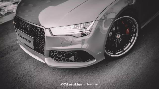 灰色战斗风奥迪rs7改装案例欣赏大片来袭