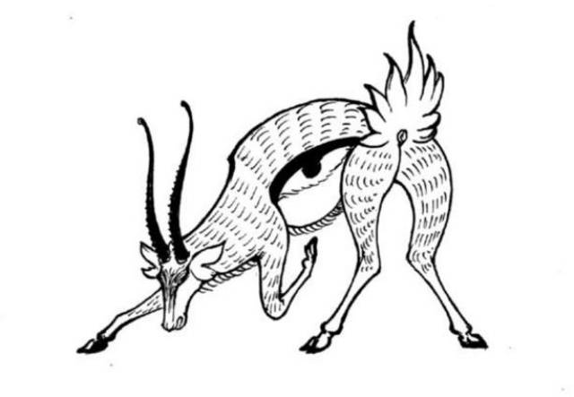 手绘山海经异兽大家各持己见十五图