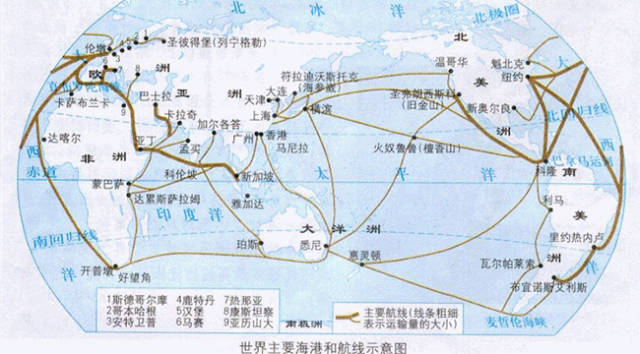 美东港口地图图片
