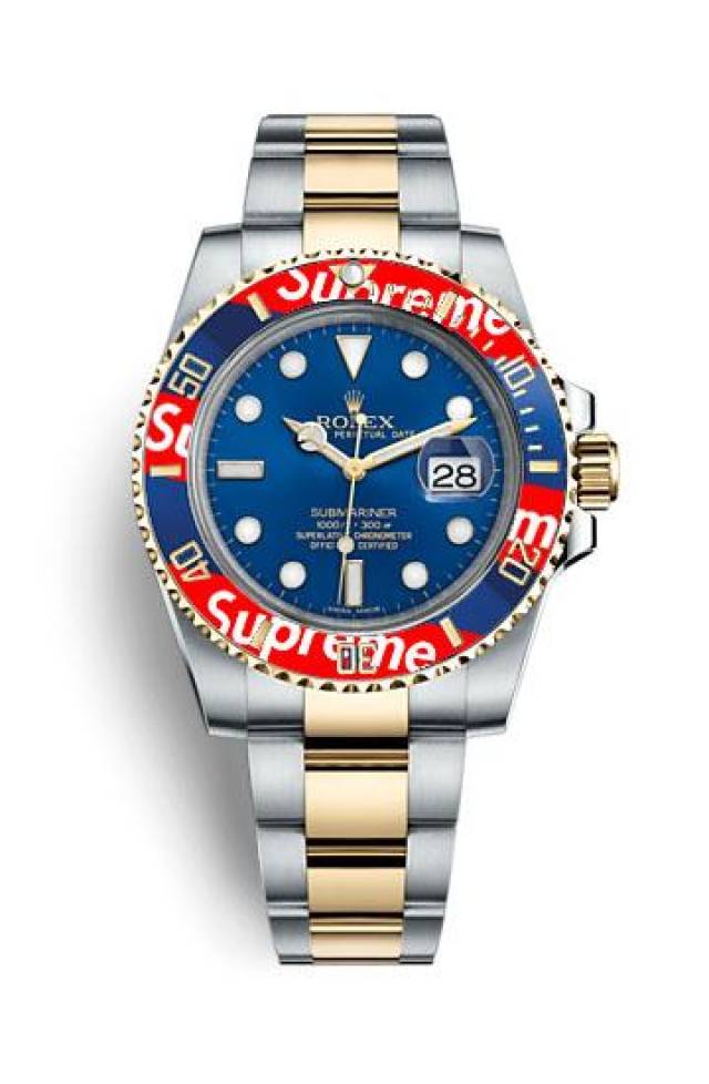 劳力士牵手宇宙潮牌supreme?保证你有钱也买不到