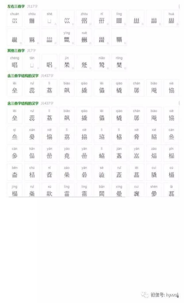 三叠字大全配拼音,最全三叠字读音列表,最全三叠字共52个(第2页)_大山谷图库