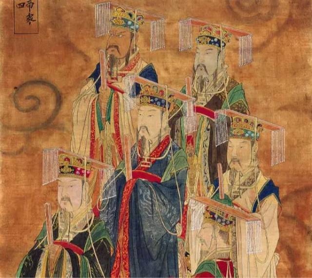 赵庆生·明代皇家水陆画艺术——画卷(四十七)五皇五帝众_搜狐网