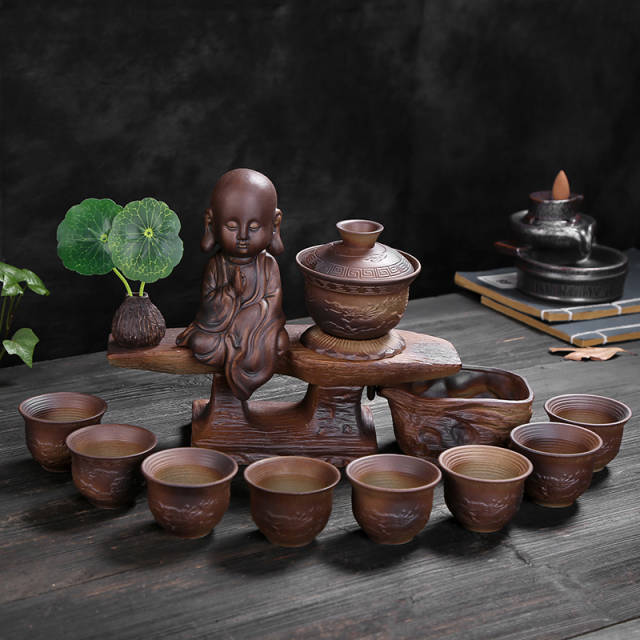 自从买来第4款茶具,来我家泡茶的朋友都赞不绝口