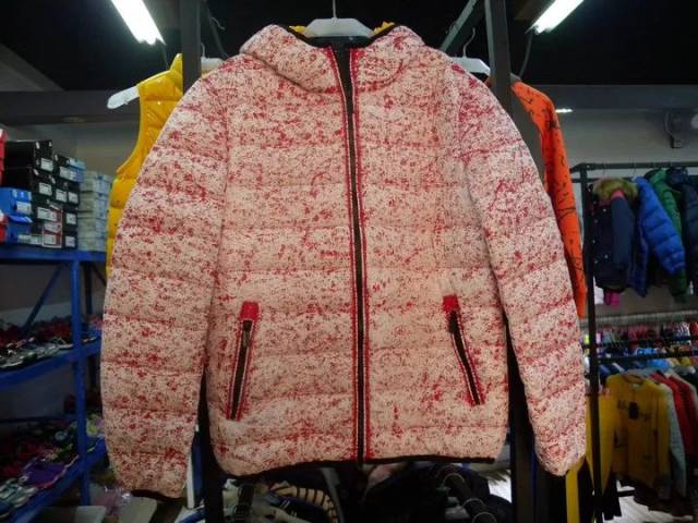 英国大牌 martine wester 特殊水洗工艺面料 成人 青少年 羽绒服