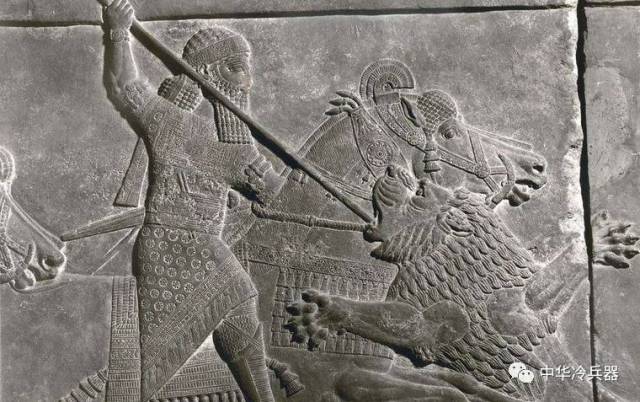 亚述浮雕里的弓骑兵