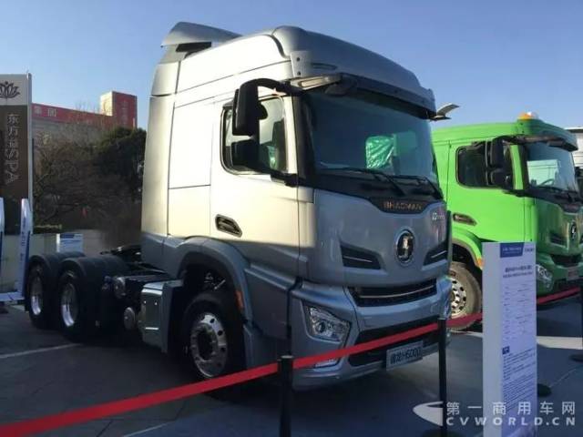 绿色版德龙h6000 6x4自卸车