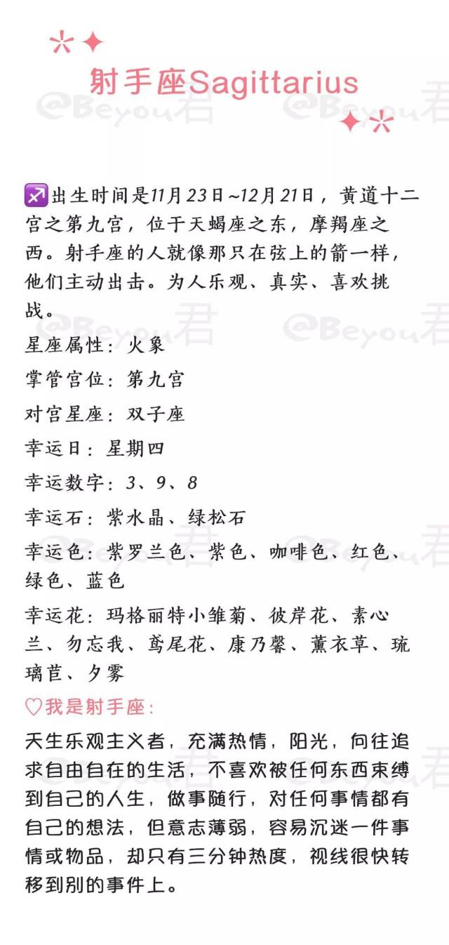 史上最全的12星座分析——射手座​​​​_搜狐网