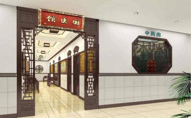 清晰实用的成都中医馆装修案例效果图赏析