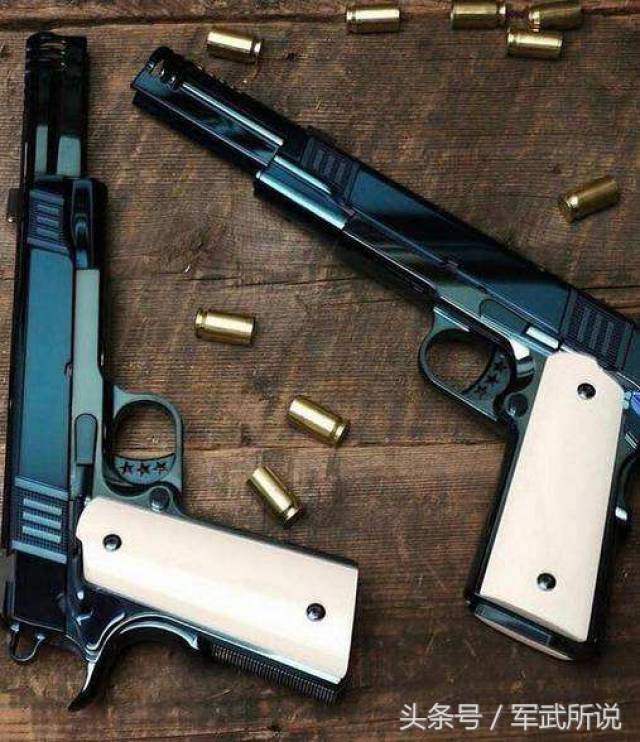 军用手枪之王勃朗宁m1911,经历了一战,二战,朝鲜战争,越战