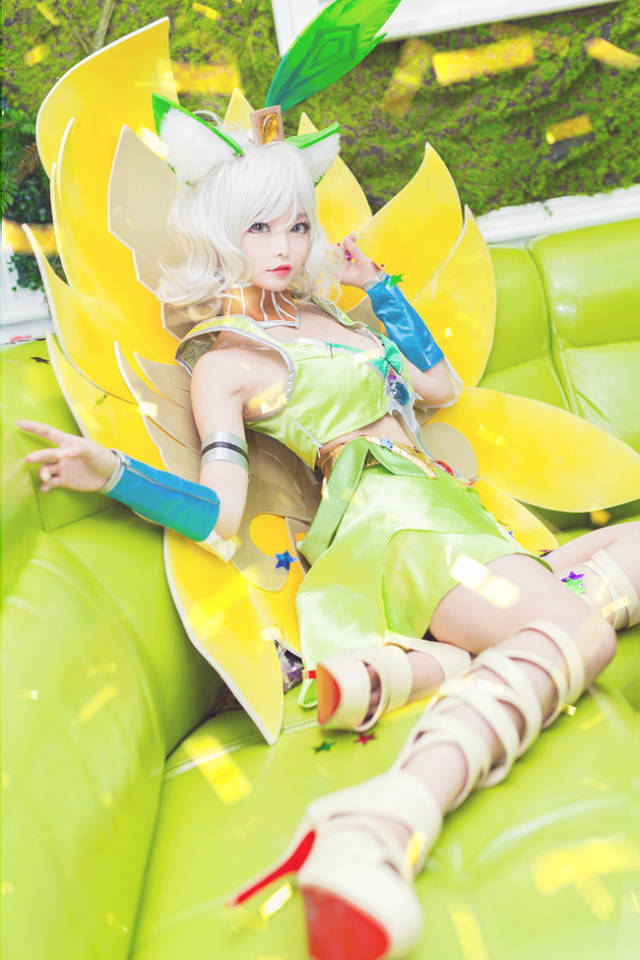 热情桑巴 尾巴开花 妲己 王者荣耀 cosplay