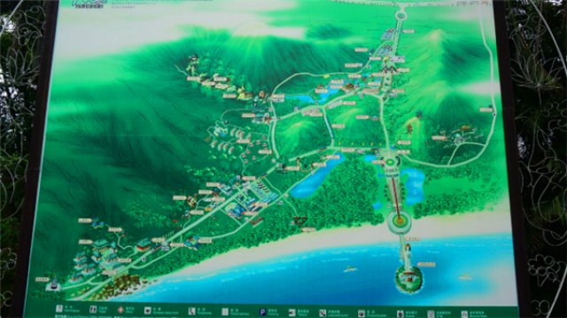 景区地图为了能够更好的游览南山寺合理安排时间,游玩的景点也明确了