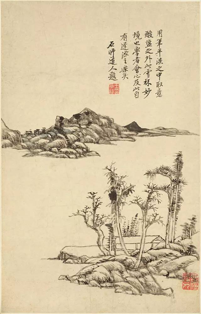 花禽十二条屏 最全“山水十二条屏”：除了齐白石，还有石涛、八大、王原祁的…