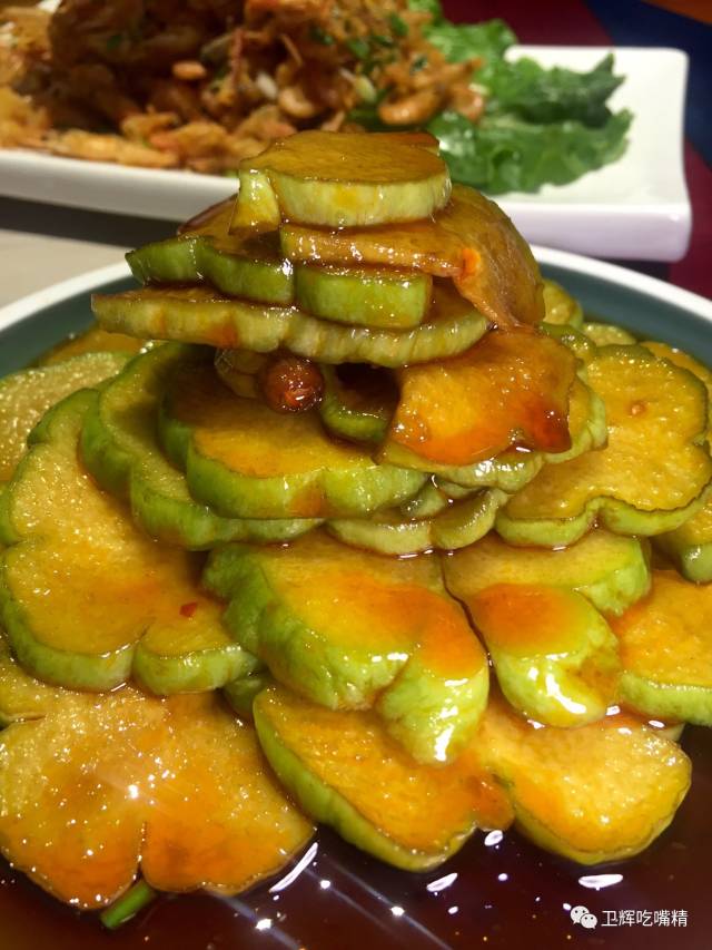 酱香佛手瓜:12元,口感:爽脆!甜辣!