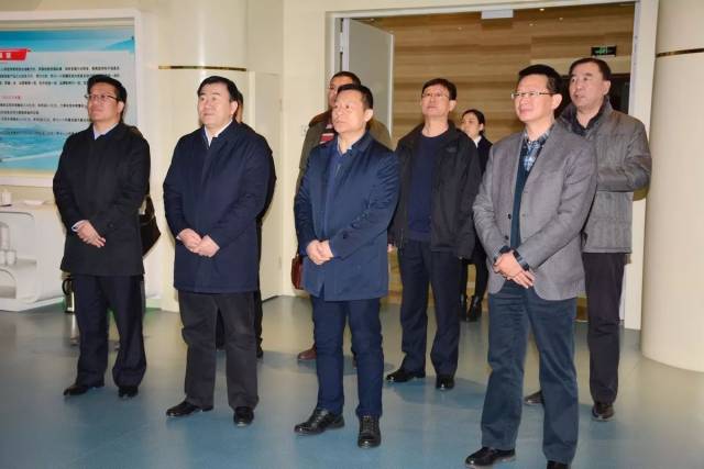 渤船集团党委书记,董事长李天宝到七一六所调研