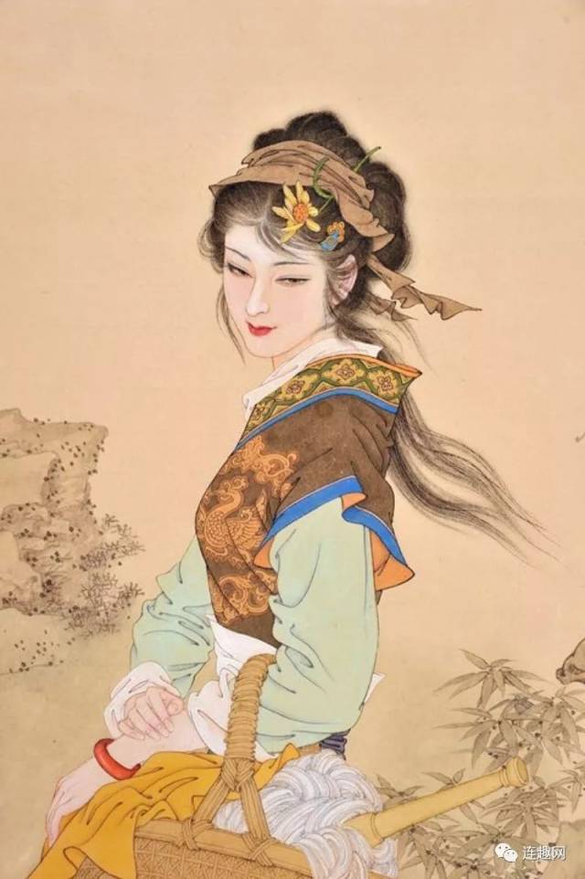 第49集著名国画家,连环画家——项维仁和他的工笔重彩仕女画(下)