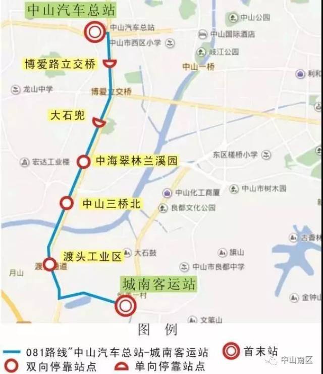 汽車總站,六沖,坦背新市場,坦背,同茂工業區路口,東成大道,東昇鎮政府