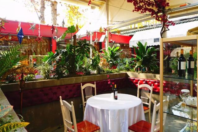 银杏林里竟藏着一家低调的餐厅!满屏都是金色的银杏雨!