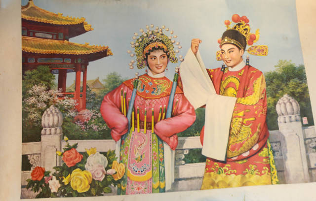 《打金枝》,《追鱼》……你儿时见过年画 可能出自这位金华老画家之手