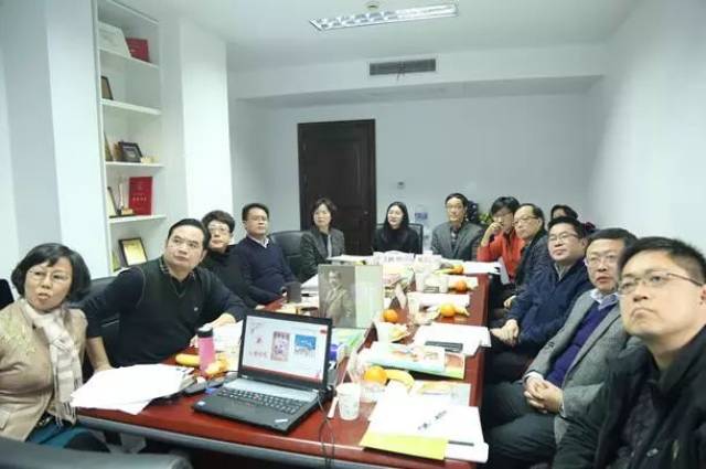 上海市新闻出版局局长徐炯一行来我社调研