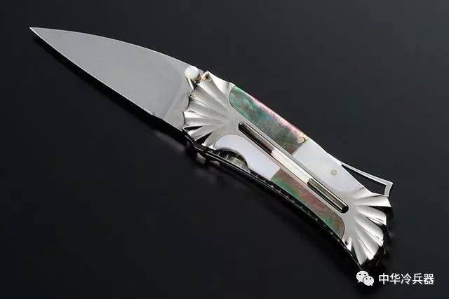 刀匠原辛治刀具作品赏鉴:小巧漂亮的口袋刀