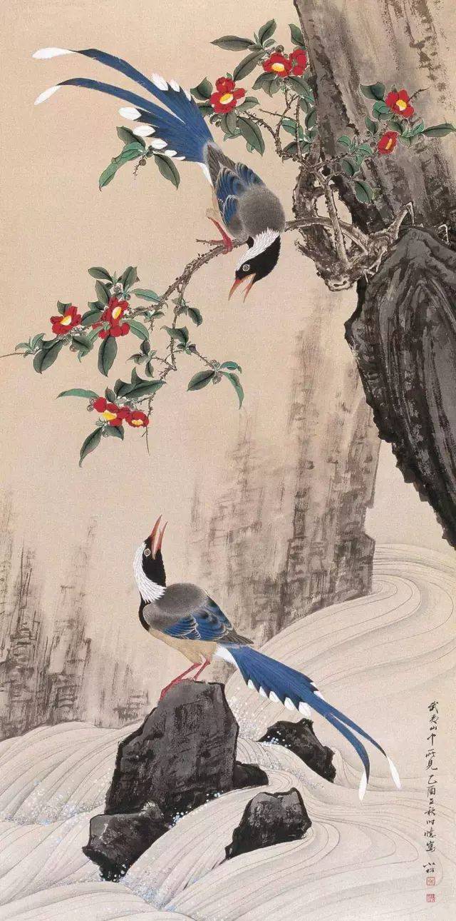 画里齐眉|俞致贞与刘力上工笔花鸟画赏析(100幅)
