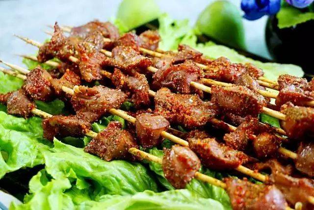 烧烤圈鸡胗与烤鸡胗的制作方法丰富你的食谱