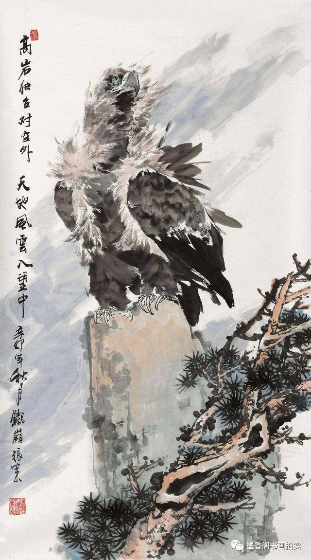工笔雄鹰的画法详解与步骤