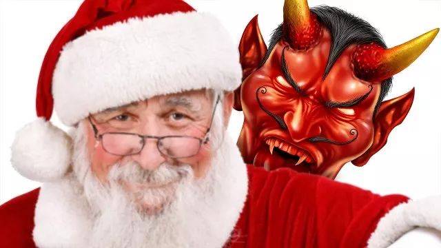 撒旦——satan, 圣诞老人——santa