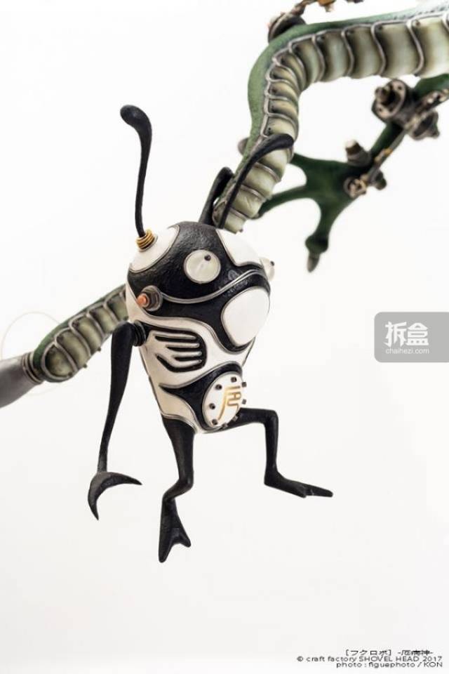 Shovel Head 宇田川 誉仁 昆虫フィギュア