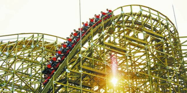 福建唯一的 木质过山车——丛林飞龙