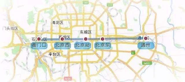 6公里,共設9座車站,在閻村北站與房山線換乘,開通後將方便房山西部