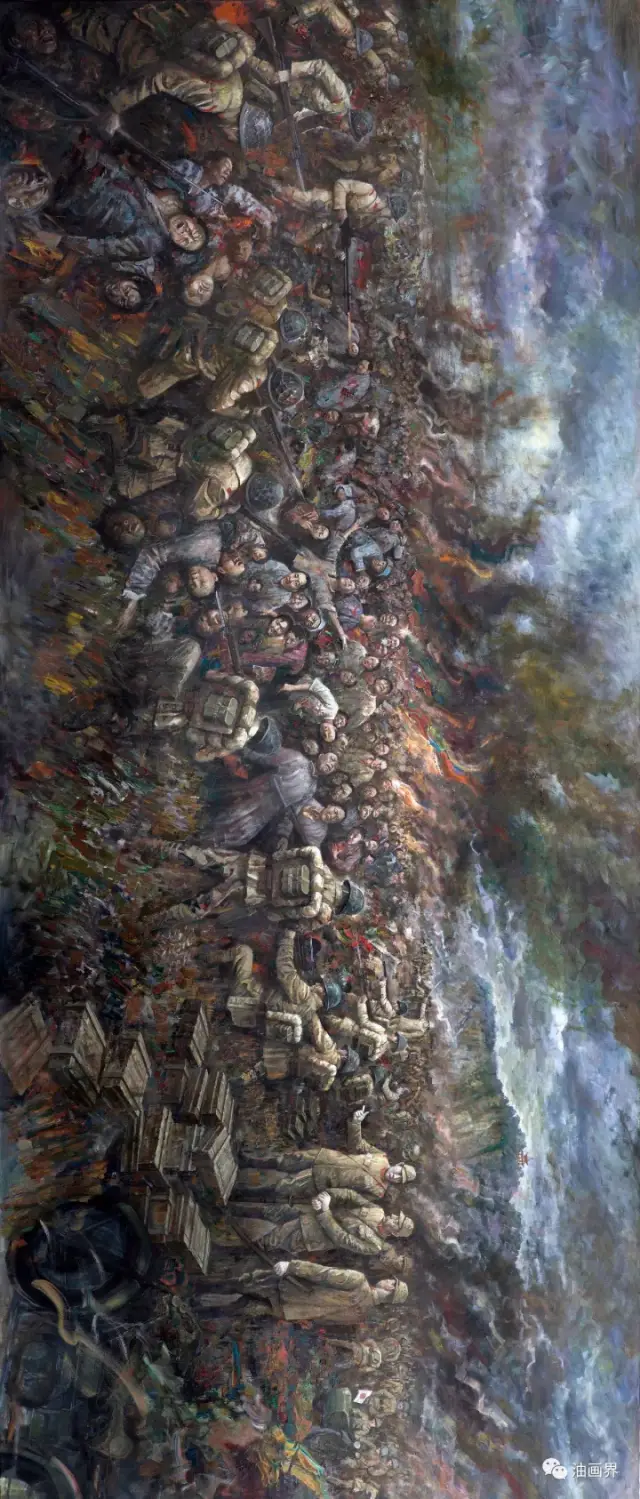 迟连城大型历史组画《铭记1937南京大屠杀》巡回展